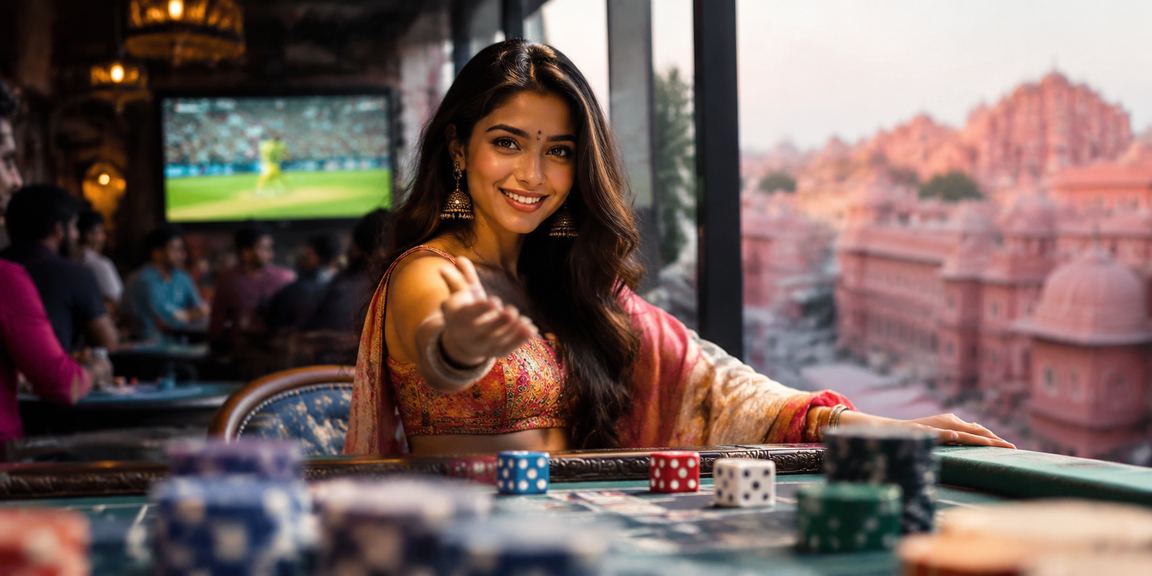 Jaipur cricket fan focused on betting during game