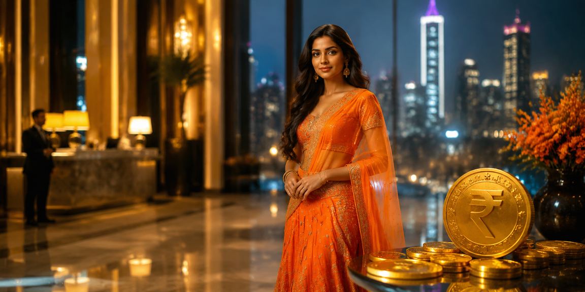 Mumbai Bandra area with entertainment casino and rupee currency